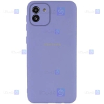 قاب سیلیکونی Samsung Galaxy A03 مدل محافظ لنز دار