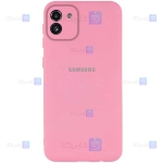 قاب سیلیکونی Samsung Galaxy A03 مدل محافظ لنز دار