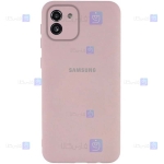 قاب سیلیکونی Samsung Galaxy A03 مدل محافظ لنز دار