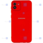قاب سیلیکونی Samsung Galaxy A03 مدل محافظ لنز دار