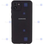 قاب سیلیکونی Samsung Galaxy A03 مدل محافظ لنز دار
