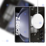 قاب پشت کریستالی Samsung Galaxy Z Fold 5 مدل مگ سیف دار
