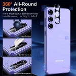 محافظ لنز شیشه ای Samsung Galaxy A25 مدل حاشیه دار