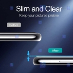 محافظ لنز شیشه ای Xiaomi Redmi Note 9 Pro مدل حاشیه دار