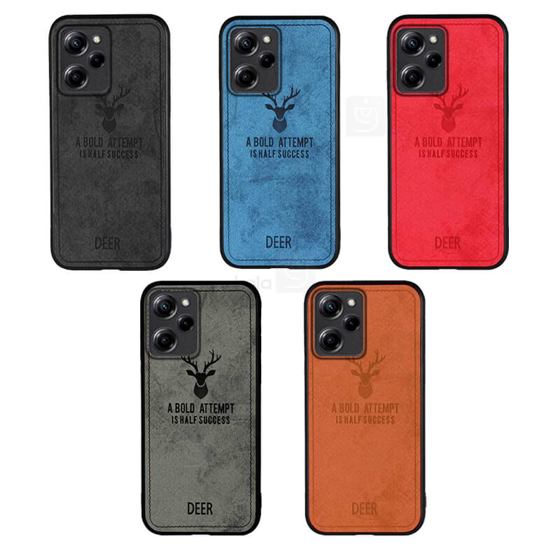 قاب پارچه ای Xiaomi Poco X5 Pro مدل گوزنی