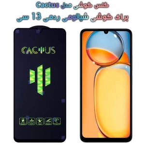 گلس گوشی Redmi 13C 4G مدل Cactus