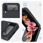 قاب کربنی Samsung Galaxy Z Flip 4 5G مدل Carbon Shield