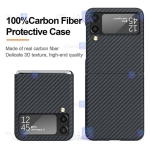 قاب کربنی Samsung Galaxy Z Flip 4 5G مدل Carbon Shield