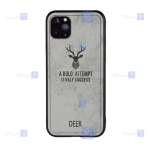 قاب پارچه ای Apple iPhone 11 Pro مدل گوزنی