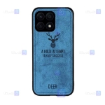 قاب پارچه ای Honor X8A مدل گوزنی