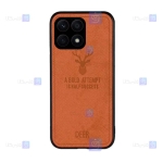 قاب پارچه ای Honor X8A مدل گوزنی