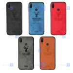 قاب پارچه ای Huawei P Smart Plus مدل گوزنی