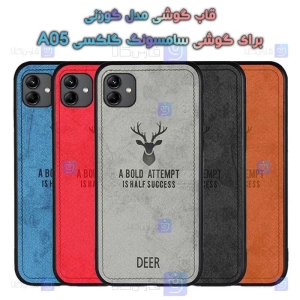 قاب پارچه ای Samsung Galaxy A05 مدل گوزنی