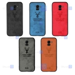 قاب پارچه ای Samsung Galaxy J6 مدل گوزنی