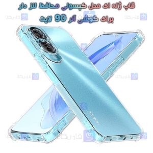 قاب ژله ای Honor 90 Lite مدل کپسولی محافظ لنز دار