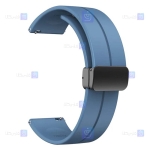 بند سیلیکونی ساعت سامسونگ گلکسی Watch 6 Classic مدل Magnetic Buckle