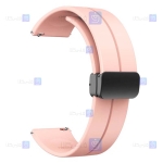 بند سیلیکونی ساعت سامسونگ گلکسی Watch 6 Classic مدل Magnetic Buckle