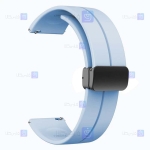 بند سیلیکونی ساعت سامسونگ گلکسی Watch 6 Classic مدل Magnetic Buckle