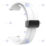 بند سیلیکونی ساعت سامسونگ گلکسی Watch 6 Classic مدل Magnetic Buckle