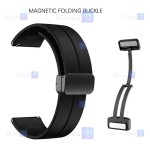 بند سیلیکونی ساعت سامسونگ گلکسی Watch 6 Classic مدل Magnetic Buckle