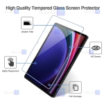 گلس میتوبل Samsung Galaxy Tab S9 FE مدل دور تراش