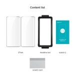 محافظ صفحه دو تایی نیلکین OnePlus 12 مدل Impact Resistant Curved Film