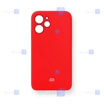 قاب سیلیکونی اصلی Xiaomi Redmi 12 4G مدل محافظ لنزدار