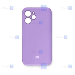 قاب سیلیکونی اصلی Xiaomi Redmi 12 4G مدل محافظ لنزدار