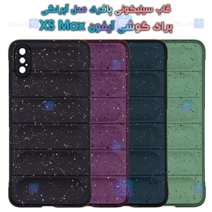 قاب پافری Apple iPhone Xs Max مدل آبرنگی
