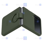 قاب سیلیکونی Samsung Galaxy Z Flip 4 5G مدل رینگ دار