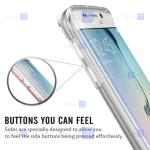 قاب کپسول دار Samsung Galaxy S7 edge مدل پشت کریستالی