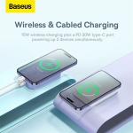 پاور بانک مگنتی 20 وات بیسوس Baseus Magnetic Mini Power Bank 20000mAh 20W ppcx100001