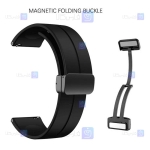 بند سیلیکونی ساعت سامسونگ گلکسی Watch 3 41mm مدل Magnetic Buckle
