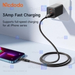 کابل لایتنینگ مک دودو مدل CA-2080 با توان 100 وات طول 1.2 متر