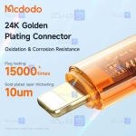 کابل لایتنینگ مک دودو مدل CA-2080 با توان 100 وات طول 1.2 متر