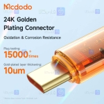 کابل دو سر تایپ سی مک دودو مدل CA-2112 با توان 100 وات طول 1.8 متر