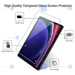 گلس میتوبل Samsung Galaxy Tab S9 FE Plus مدل دور تراش