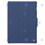 کیف محافظ لنزدار نیلکین Samsung Galaxy Tab S9 FE Plus مدل Bumper Leather Pro