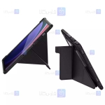 کیف محافظ لنزدار نیلکین Samsung Galaxy Tab S9 FE Plus مدل Bumper Leather Pro