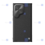 قاب چرمی مگنتی نیلکین Samsung Galaxy S24 مدل Camshield Prop Leather Magnetic