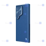 قاب چرمی مگنتی نیلکین Samsung Galaxy S24 مدل Camshield Prop Leather Magnetic