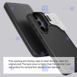 کیف چرمی استندی نیلکین Samsung Galaxy S24 مدل Qin Prop
