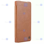 کیف چرمی استندی نیلکین Samsung Galaxy S24 مدل Qin Prop