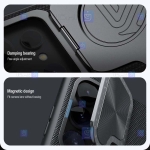 قاب استندی نیلکین Samsung Galaxy S24 Ultra مدل Textured Prop