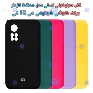 قاب سیلیکونی اصلی Xiaomi Mi 10T 5G مدل محافظ لنزدار