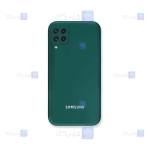 قاب سیلیکونی اصلی Samsung Galaxy A12 Nacho مدل محافظ لنزدار