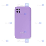 قاب سیلیکونی اصلی Samsung Galaxy A12 Nacho مدل محافظ لنزدار