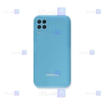 قاب سیلیکونی اصلی Samsung Galaxy A12 Nacho مدل محافظ لنزدار