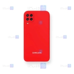 قاب سیلیکونی اصلی Samsung Galaxy A12 Nacho مدل محافظ لنزدار