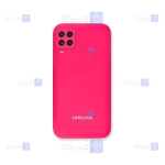 قاب سیلیکونی اصلی Samsung Galaxy A12 Nacho مدل محافظ لنزدار